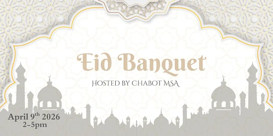 Chabot MSA's Eid Banquet